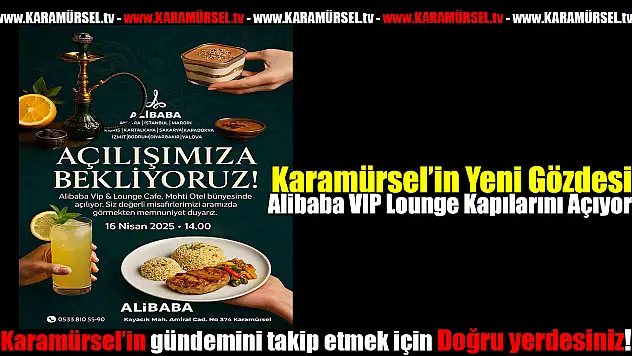 Karamürsel'in Yeni Gözdesi: Alibaba VIP Lounge Kapılarını Açıyor!